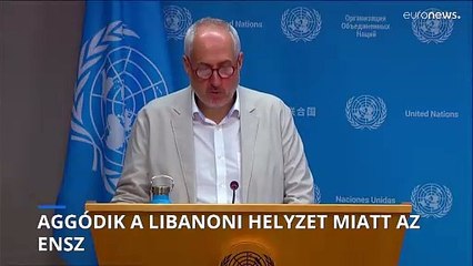 Aggódik a libanoni helyzet miatt az ENSZ