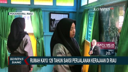 Rumah Kayu Berumur 129 Tahun Jadi Saksi Perjalanan Kerajaan di Riau