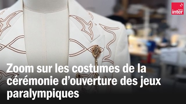 Dernières retouches pour les costumes de la cérémonie d'ouverture des jeux paralympiques