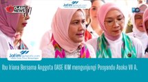 Ibu Iriana Bersama Anggota OASE KIM mengunjungi Posyandu Asoka VII A