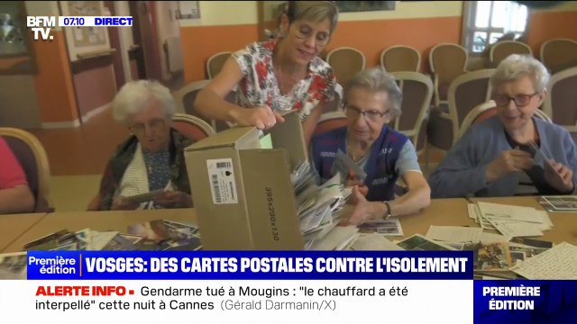 Un Ehpad des Vosges a reçu plus de 17.000 cartes postales du monde entier