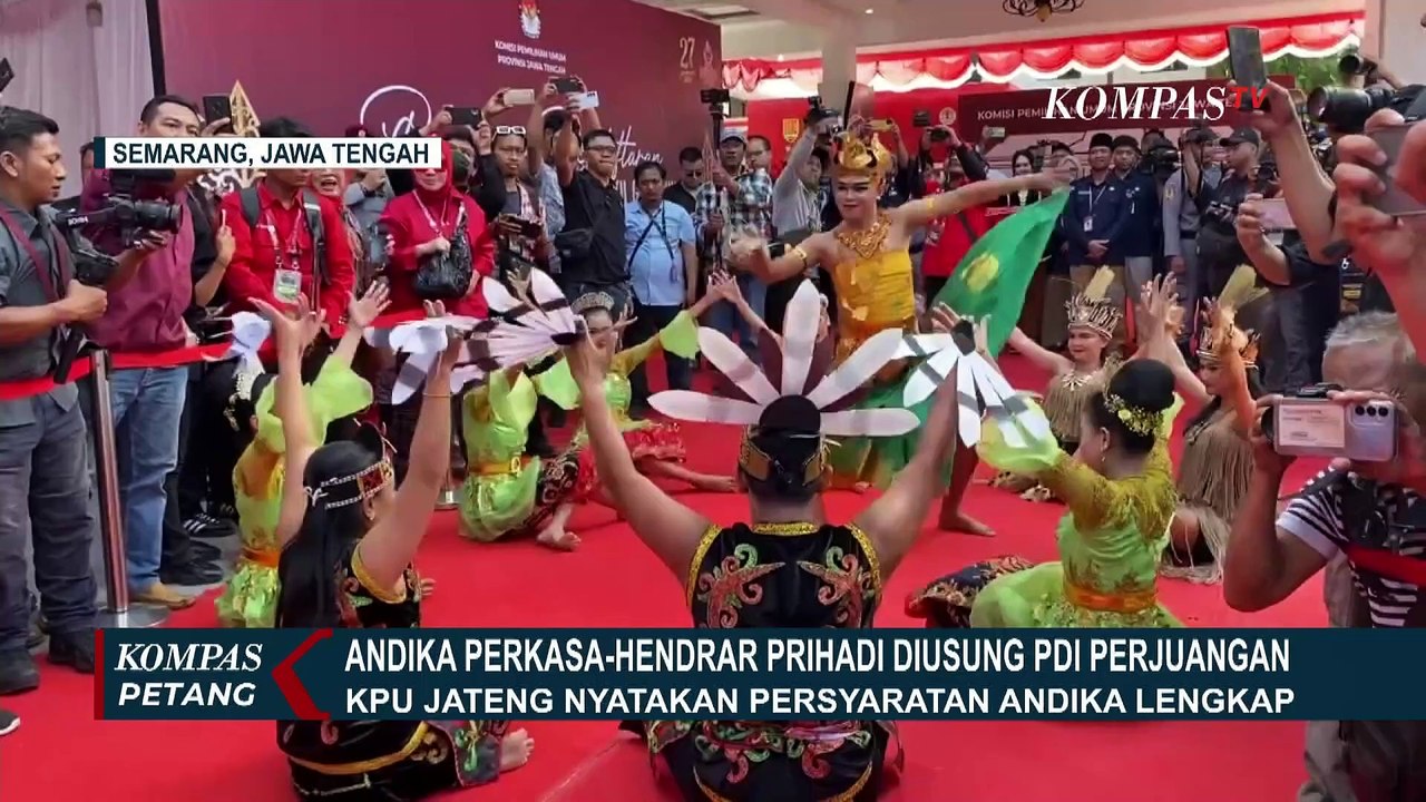 Daftar Hari Ini, KPU Jateng Nyatakan Persyaratan Andika Perkasa-Hendrar Prihadi Lengkap