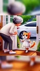 old woman #sad #story #cat #viralshort #ai #kitten #movie #catlover #viralshorts #trending #shorts
