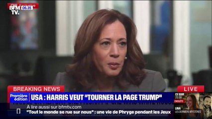 Скачать видео: Présidentielle américaine: Kamala Harris veut 