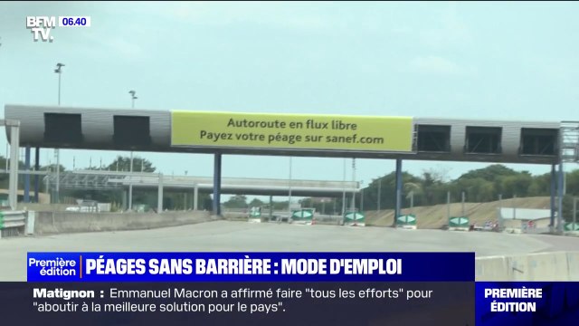 Péages sans barrières: comment ça marche?