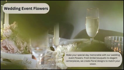 Wedding Event Flowers