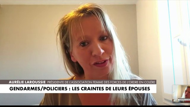 Aurélie Laroussie : «On a l'impression aujourd'hui qu'un policier ou un gendarmé de tué, c'est les risques des métiers et que c'est comme ça»