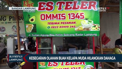 Kesegaran Olahan Buah Kelapa Muda Hilangkan Dahaga
