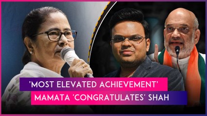 Mamata Banerjee ‘Congratulates’ Amit Shah For Jay Shah’s Appointment As ICC Chief