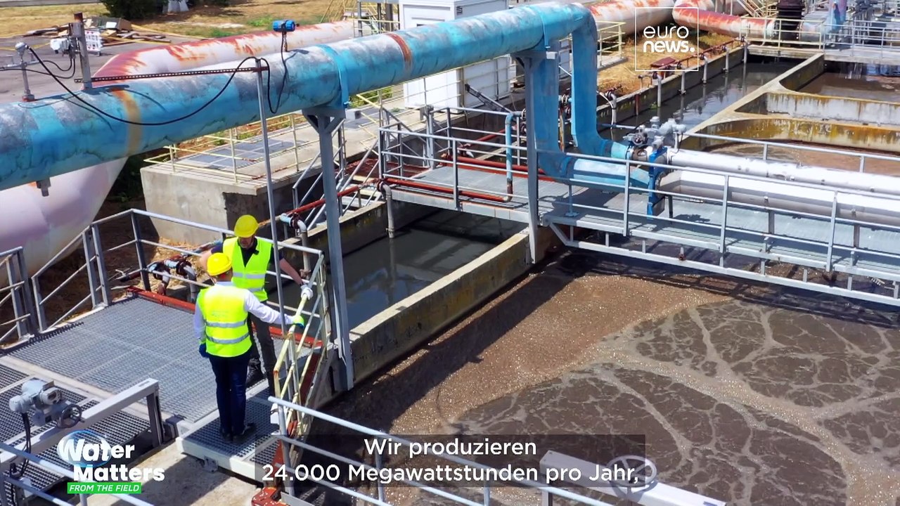 Das bulgarische Wasserwerk, das Abfälle in Energie und Produkte umwandelt