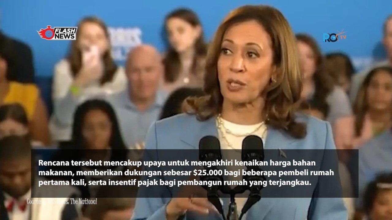 Kamala Harris Janjikan Keamanan Ekonomi AS
