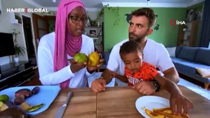 Niğdeli damat ile Kamerunlu gelinin ilk görüşte başlayan aşkı