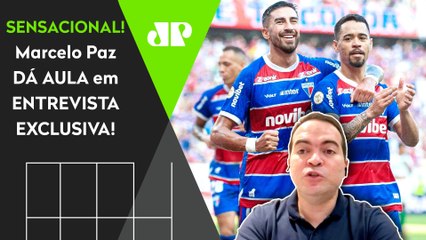 QUE AULA! "NÃO DÁ PRA SER AMADOR! E o Fortaleza hoje..." Marcelo Paz DÁ SHOW em ENTREVISTA EXCLUSIVA