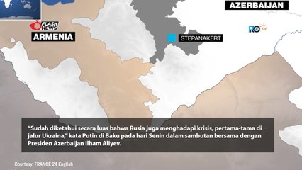 Putin Jadi Mediator dalam Konflik Azerbaijan-Armenia