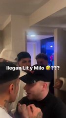 Duki, Lit Killah, Paulo Londa y Milo J improvisaron una batalla de rap en el baño de una fiesta