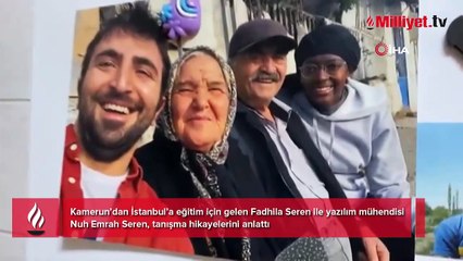 Niğde'ye Kamerunlu gelin! Tanıştıkları ilk gün evlenme teklif etti