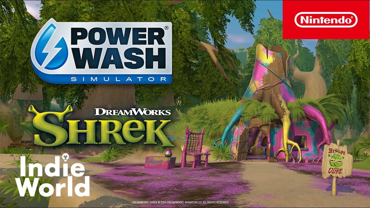 PowerWash Simulator Shrek Special Pack – Trailer d'annonce