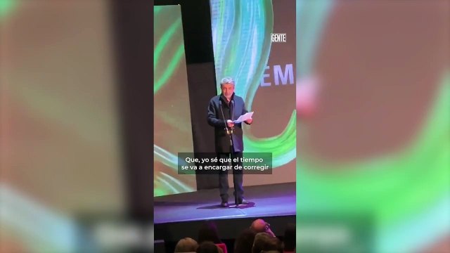 Darín defendió la inversión estatal en el arte y la cultura: Vamos a corregir estos tiempos difíciles