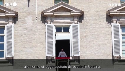 Il Papa: " In Ucraina non sia abolita nessuna Chiesa cristiana"