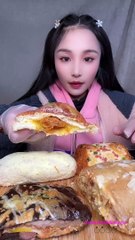 #66 Desserts Mukbang ASMR || Breads