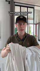 L’astuce pour redonner de l’éclat au linge blanc ⚪️