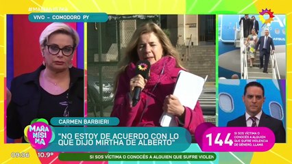 Carmen Barbieri le pidió a Mercedes Ninci los nombres de las amantes de Alberto Fernández: cuántas son