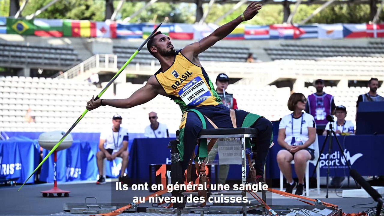 Les spécificités des épreuves de lancer assis - Paralympiques - Para-athlé