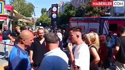 Pendik'te Marmaray Durağında Yangın Çıktı