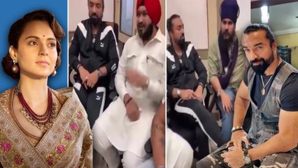 Kangana Ranaut को धमकाने वाली Viral Video में दिखे Ajaz Khan पर क्या होगी कारवाई? |Filmibeat