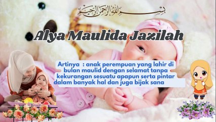 Terbaru Nama Bayi Perempuan Islami Modern 3 Kata Yang Lahir Di Bulan Maulid Atau Rabiul Awal