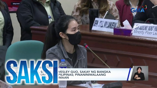 Alice, Shiela at Wesley Guo, sakay ng bangka nang umalis sa Pilipinas; pinaniniwalaang sa backdoor dumaan | Saksi