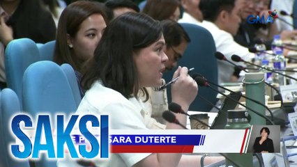 VP Sara Duterte at ilang kongresista, nagkainitan sa pagdinig sa budget ng OVP; presentation ng budget, ipinagpaliban sa Sept. 10 | Saksi