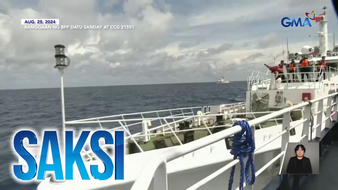 Supply ng pagkain sa BRP Teresa Magbanua, kritikal na, ayon sa PCG; 40 barko ng China, humarang sa resupply mission kahapon | Saksi