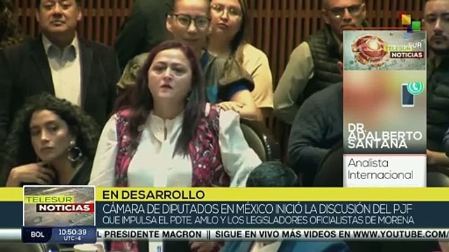 Santana: la reforma pretende que el poder judicial sea electo por el pueblo