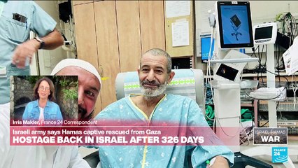 Israeli military says hostage rescued from Gaza tunnel in 'complex operation'