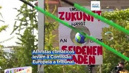 Ativistas tentam forçar a revisão dos objetivos climáticos "inadequados" da UE