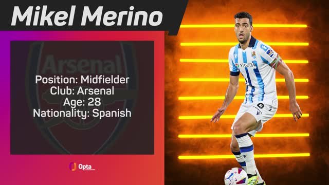 Opta Profile - Mikel Merino
