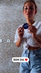 Catarina Miranda responde com classe a rasgadela de Francisco Monteiro.