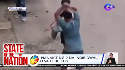 Pulis na nanakit ng 9 na indibidwal, arestado sa Cebu City | SONA