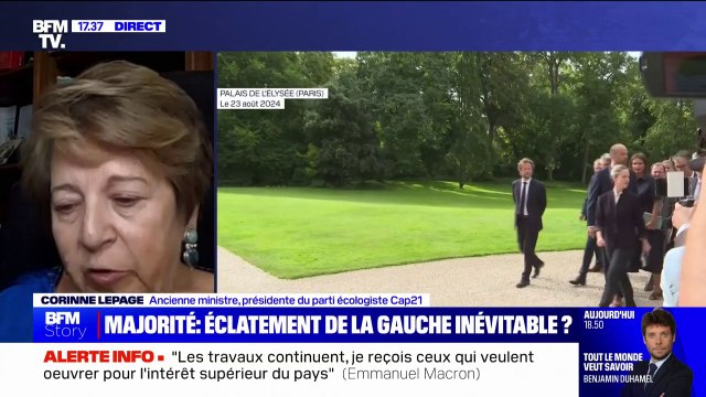 Il est indispensable qu'il y ait des gens de bonne volonté (…) qui se mettent autour de la table pour nous concocter un gouvernement , assure Corinne Lepage