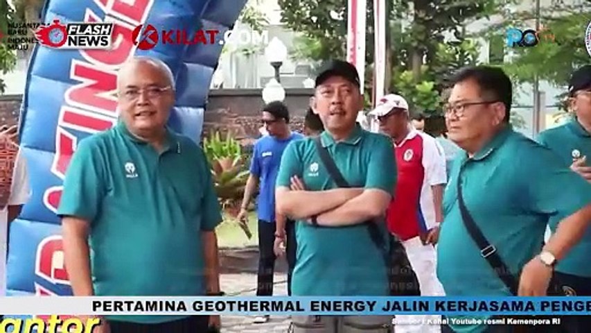 Kemenpora Gelar Jalan Sehat dan Senam Bersama dengan Forses dan Forkomsam