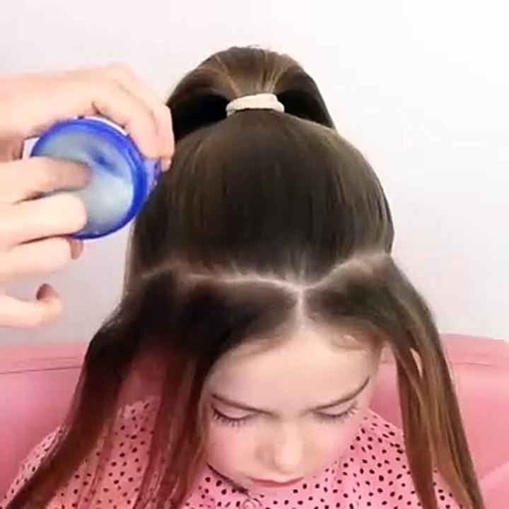 Back to school simple hairstyle! ...