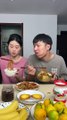 Popular comedy husband and wife eating foods disorder 2024 