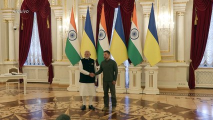 Modi diz a Putin que é a favor do fim 'rápido' da guerra na Ucrânia