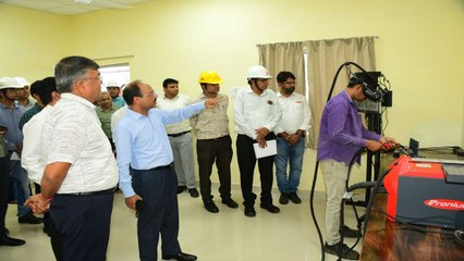 अजमेर में लगा देश का पहला एलएचबी बोगी मेंटेनेंस प्लांट