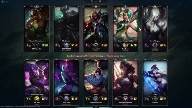 Ranked Game 27 Zed Vs Yasuo Mid League Of Legends V13.1