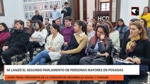 Se lanzó el segundo parlamento de personas mayores en Posadas