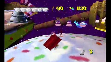BFBB. Patrick Dream beta mod with warp to Patrick's mind area before completing lvl p3