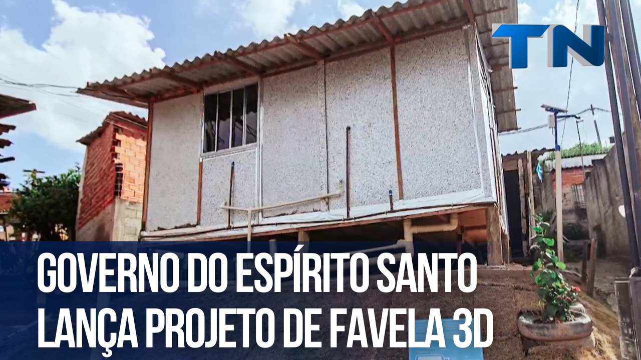Governo do Espírito Santo lança projeto Favela 3D