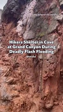 Hikers Shelter in Cave at Grand Canyon During Deadly Flash Flooding